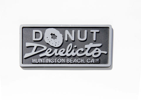 Donut Derelicts Metal Plaque - Donut Derelicts 
